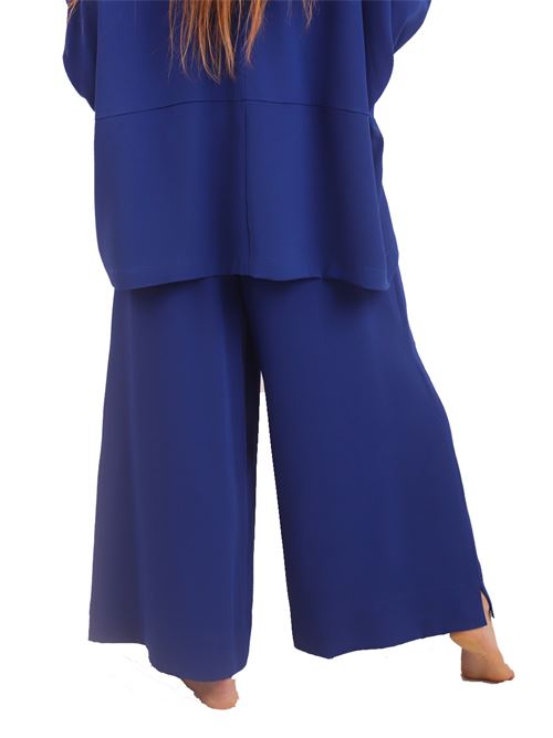 electric blue wide leg pants Laboratorio Capri | RODINBLUE